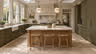 ARQ showcase render of the olive kitchen