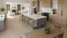Polished kitchen dining render