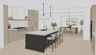 Original open-plan kitchen export